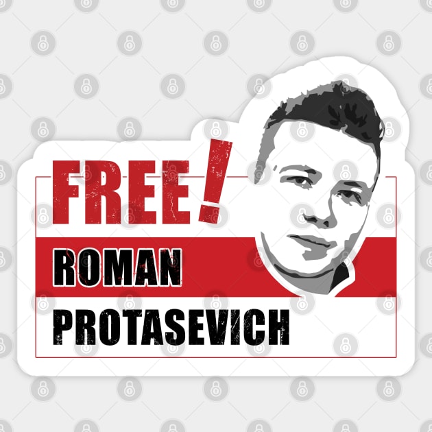 Free Roman Protasevich Sticker by NuttyShirt